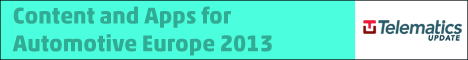 Content and Apps for Automotive Europe 2013